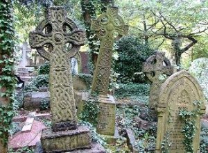 Хайгейтское кладбище в Лондоне