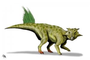 Молодые динозавры бегали на четырёх ногах