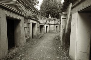 Хайгейтское кладбище в Лондоне